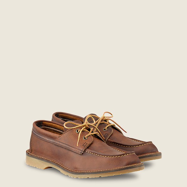 Red Wing Oxford Weekender Camp Moc -R Rough & Tough Læder - Brune - Herre 5602-YMKVO